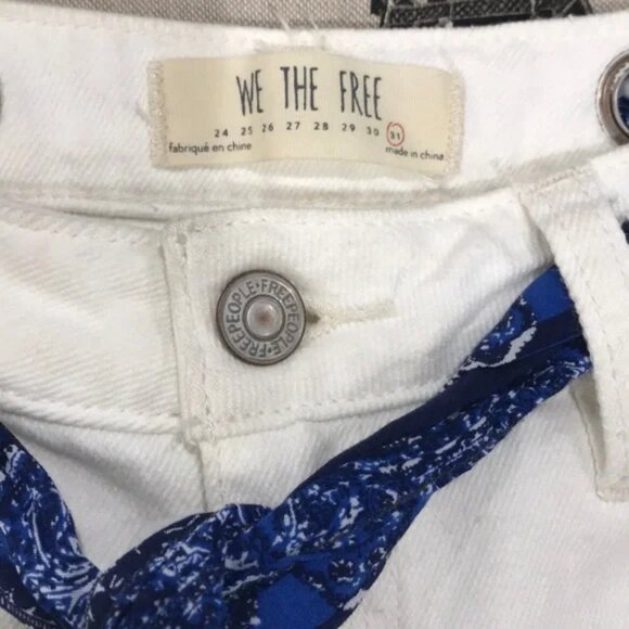 FREE PEOPLE Belt Our Crop Bootcut Jeans - Picture 4 of 7